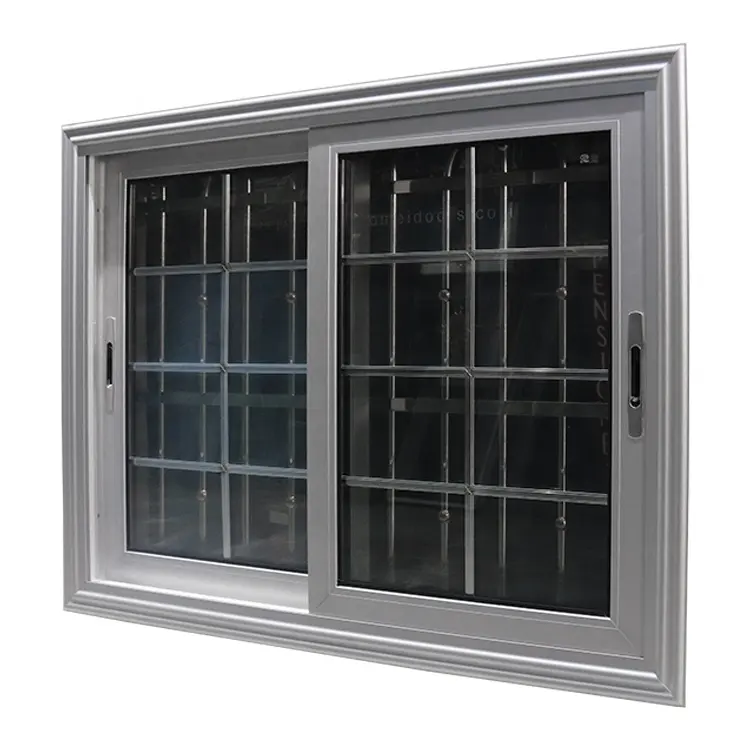 Populaire Turkse Hoge Kwaliteit Frame Custom High Security Aluminium Glas Schuifraam Huis