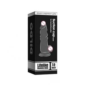 Kostenlose individuelle Schachtel - Neu im Trend 7 Zoll realistischer Dildo Silikon großer Dildo künstlicher Penis Analdildo für Damen - Product Image 3