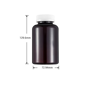 Proveedor Confiable de Botellas de Cápsulas de Plástico PET de 400 ml, Reutilizables, Ecológicas, con Logotipo Personalizado y Tapa de Rosca para Envasado de Medicamentos - Product Image 4