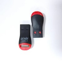Lector de Tarjetas SD y TF Externo de Alta Velocidad Mini USB2.0 para PC, Portátil y Cámara