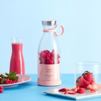 Juicer Buah Sayur Mini Isi Ulang USB Blender Jus Listrik Portabel Rumah Tangga