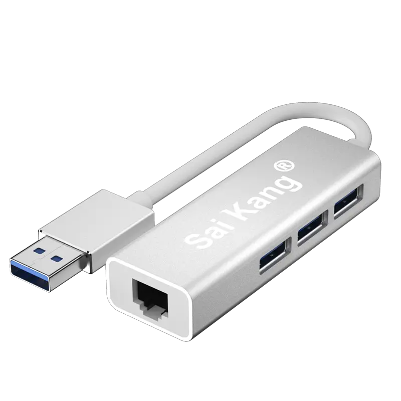 High Quality Certificated Usb2.0 3.0 3.1 To Ethernet Lan Adapter Usb To Lan Converter Rj45 Adapter