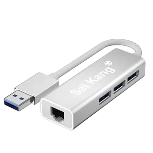 Chất lượng cao cấp giấy chứng nhận USB2.0 3.0 3.1 để Ethernet Lan Adapter USB để Lan chuyển đổi RJ45 Bộ chuyển đổi