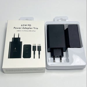 Adaptador de Corriente de Pared con Carga Rápida USB C PD de 65W, 3 Puertos, Enchufe para Reino Unido, Estados Unidos y Europa, Portátil, para Uso Diario en el Hogar y la Oficina, para Samsung Galaxy S22-S26 - Product Image 6