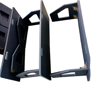 Custom Foldable Soccer <b>Rebounder</b> <b>Board</b> PE Rubber <b>Football</b> Passing Wall Trainer for Adult Training - Product Image 1