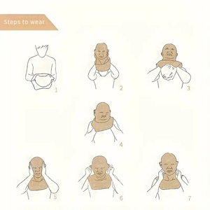 หน้ากากซิลิโคนตัวละครปลอมสำหรับผู้หญิงหน้ากากแบบมีหนวดสำหรับผู้ชายเหมือนจริงสำหรับผู้ชายผู้ชาย - Product Image 6