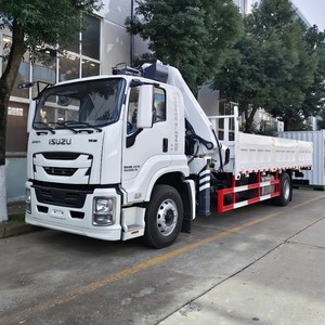 Prix d'usine ISUZU FTR Camion 12 tonnes 14 tonnes avec grue à bras articulé FVR Camion 10 tonnes Chargeur à grue articulée - Product Image 2