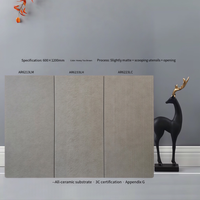 Carreaux de sol intérieurs en porcelaine terrazzo effet pierre calcaire moderne 600x1200mm |   Carreaux de sol et de mur antidérapants à finition mate pour appartement, villa, hôtel