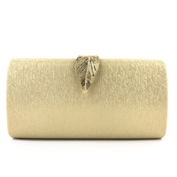Nijiamiqi — pochette en feuilles de Pu pour femmes, sac à main de soirée nuptiale, sac de couleur bleu noir doré pour mariage, L