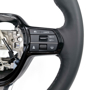 Sirui Steering <b>Wheel</b> For Honda Civic 3 <b>Spoke</b> Carbon Fiber Racing Style With Switch Buttons - Product Image 3