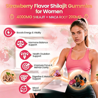 Gummies de Shilajit pour adultes sous marque privée 1000mg – Extrait de résine pure pour le soutien immunitaire et la santé