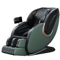 Nouveau design 2023, best-seller, fauteuil de massage SL Track pour le corps entier, traitement de santé, 4D, zéro gravité, grand écran LCD, musique sans fil