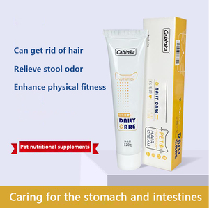 Condizionando <span class=keywords><strong>il</strong></span> corpo i gatti non sono schizzinosi mangiatori amano mangiare integratore vitamine lungo corpo crema per la cura dei peli di animali domestici crema nutrizionale - Product Image 4