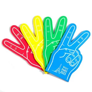 Hot Sell Custom Logo Hand Fingers Foam Finger Eva Foam Cheering Hands