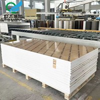 Panel de Pared de PVC con Clasificación de Resistencia al Fuego B1, Impermeable, Acústico, Laminado, de 5-18 mm, Color Personalizado para Interiores de Casas y Hoteles