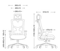 Fauteuil de bureau ergonomique moderne en maille, dossier haut, pour direction, avec cadre en plastique réglable, vérin à gaz chromé, personnalisable, vente en gros