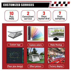 Cammi nhà Casa giá rẻ có thể gập lại Modular x 20ft container nhà nhỏ nhà di động cho tạm thời trại Tị nạn ký túc xá cửa hàng chúng tôi - Product Image 6