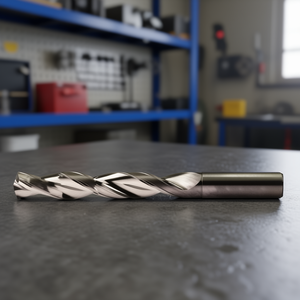 Foret en carbure haute performance TA1041 8xD non revêtu pour machines-outils - Product Image 3