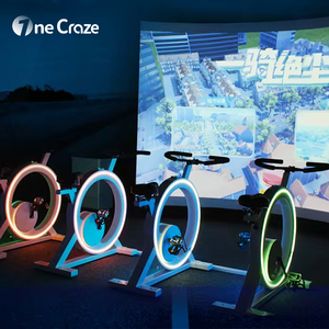 Bicicleta Interactiva de Ciclismo AR para Gimnasio, Juego Dinámico de Carreras AR, Bicicleta de Ejercicio Interactiva con Proyección - Product Image 1