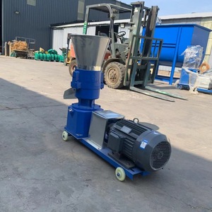 Điều kiện mới 380V gỗ pelletizer cho gà bò ngựa Năng suất cao động vật điện Thức ăn viên Máy làm - Product Image 4