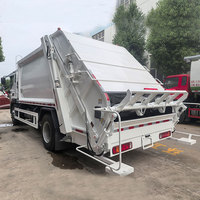 Camion compacteur de déchets Foton 16CBM 4x2 12 tonnes, directement de l'usine, pour la collecte des déchets municipaux