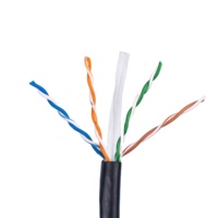 Cable Ethernet CAT6 UTP FTP SFTP de Alta Velocidad, 4 Pares, 23AWG, Cobre, Cat6, Revestimiento de PVC y PE, Cable LAN