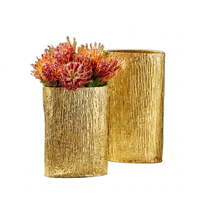 Luxury Design Golden Table Top Flower <b>Plant</b> <b>Pot</b> Creative Home <b>Decorative</b> Flower Vase and <b>Pots</b> <b>for</b> Sale - Product Image 1