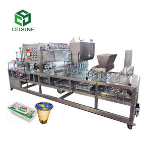 เครื่องบรรจุและปิดผนึกแก้วพลาสติกแบบแยกสองชั้น ขนาด 500 มล. 750 มล. 4 หัวจ่าย ราคาโรงงาน - Product Image 2