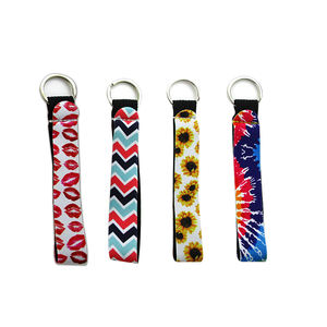 <span class=keywords><strong>RTS</strong></span> – porte-baume à lèvres en néoprène, mignon, Sublimation, couverture, porte-clés, bracelet, lanière, porte-clés, vente en gros - Product Image 3