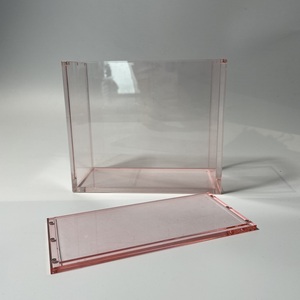 Caja Acrílica ETB de Color Degradado Directo de Fábrica, Caja Acrílica con Tapa Magnética Transparente para Exhibición de Tarjetas de Juego - Product Image 6