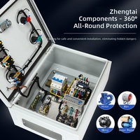 Boîtier de commande automatique pour pompe à eau à bas prix, panneau de distribution d'énergie basse tension pour pompe simple