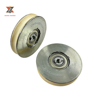 Roue de suspension de porte d'ascenseur 86*16*6203, Roue de porte de hall Witt 1086034A01, Roue de levage de porte compatible avec les pièces d'ascenseur Schindl*r 5500