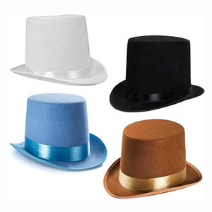 Chapeau haut <span class=keywords><strong>de</strong></span> forme Costume Hat Party Stovepipe Chapeaux hauts colorés - Product Image 1