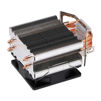 QiuzAim 4 caloducs 12ème génération CPU dissipateur de chaleur 1700 refroidi à l'air 1155 ordinateur CPU ventilateur 90mm silencieux 1150/AM4 tour 1200