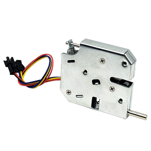 Serrure électrique à solénoïde KSJ-999B avec plaque de fixation |   Serrure Intelligente pour Casier à <span class=keywords><strong>Colis</strong></span>, Distributeur Automatique et Armoire de Livraison de Repas - Product Image 4