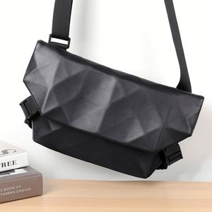 Bolso Bandolera de PU Premium, Moderno, Impermeable y Antirrobo para Hombre, Bolso Cruzado Portátil para Viajes de Negocios - Product Image 1