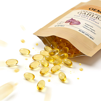 Capsules de Gélules Molles d'Ail Sans Odeur à Marque Blanche OEM, Extrait Haute Concentration Favorisant la Santé Cardiaque et Immunitaire, 60 Unités
