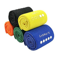 RL Fitness Ensemble de bandes d'exercice de gymnastique personnalisées Bandes à boucle en coton à résistance élevée