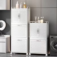 Panier à linge avec support de rangement pour la maison et la salle de bain, panier à linge sale, organisateur de vêtements et bac de rangement pour toilettes