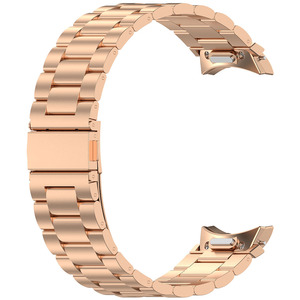 Bracelet en acier inoxydable à dégagement rapide pour montre samsung 4/5/6/7 bracelet en métal à trois perles pour <span class=keywords><strong>galaxy</strong></span> <span class=keywords><strong>watch5</strong></span>/6 smart trois perles bande - Product Image 4
