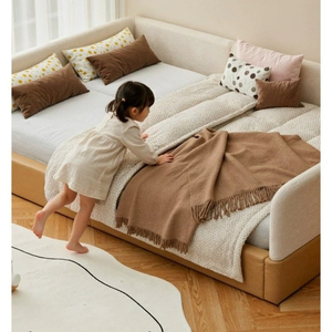 Letto a piattaforma <span class=keywords><strong>per</strong></span> bambini e bambine, letto tatami <span class=keywords><strong>per</strong></span> bambini, nuovo modello <span class=keywords><strong>per</strong></span> piccoli appartamenti con sponde di sicurezza - Product Image 2
