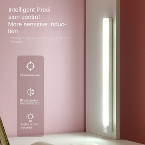 ไฟ LED ติดในห้องนอน, ไฟตู้เสื้อผ้าแบบไร้สายชาร์จไฟได้บางเฉียบไฟใต้ตู้ไฟกลางคืนสำหรับใช้เป็นบันไดในห้องครัว - Product Image 4