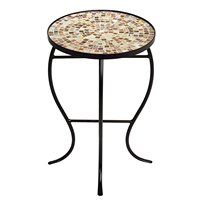 Vente en gros de tables basses personnalisées ensemble de meubles de salon pour canapé d'appoint nordique rond moderne en métal de luxe