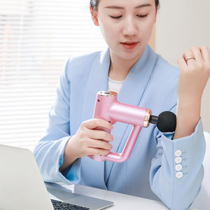 <span class=keywords><strong>Mini</strong></span> pistola de masaje Facial recargable profesional Nueva llegada Masajeador corporal portátil para aplicación en la cabeza - Product Image 5