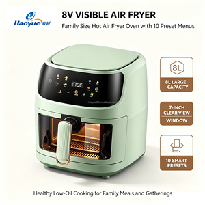 <span class=keywords><strong>Friteuse</strong></span> à air multifonctionnelle numérique intelligente 8L, personnalisable en gros par HY OEM - Product Image 6