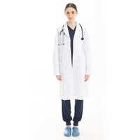 Blouse de laboratoire blanche ignifuge en option |   Blouses de laboratoire unisexes à manches longues/courtes |   Uniformes de laboratoire médical, chimique et pharmaceutique