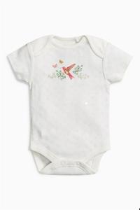 Combinaison pour bébé en coton 100% à imprimé floral et oiseaux, mode été 2017 - Product Image 3