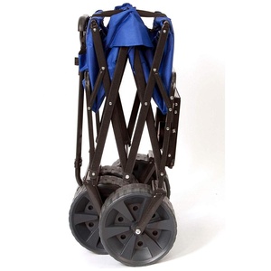 XH1007 Carro de jardín plegado Carro de mano plegable de rueda grande para acampar Uso de jardín de playa al aire libre - Product Image 6