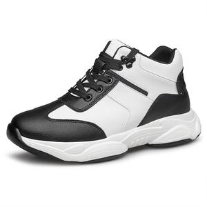 Chaussures de sport décontractées pour hommes, rehaussantes de 8 cm, respirantes, style « Dad Shoes », avec rehausse de 6 cm, doublure en maille tendance - Product Image 6