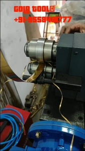 GOLD TOOL JEWELLERY <b>PIPE</b> <b>MAKING</b> <b>MACHINE</b> - Product Image 6
